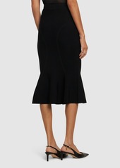 Nina Ricci Mermaid Knit Midi Skirt