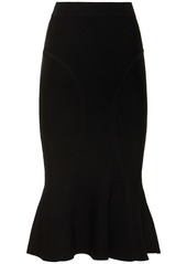 Nina Ricci Mermaid Knit Midi Skirt