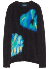 Nina Ricci Mohair Blend Jacquard Sweater