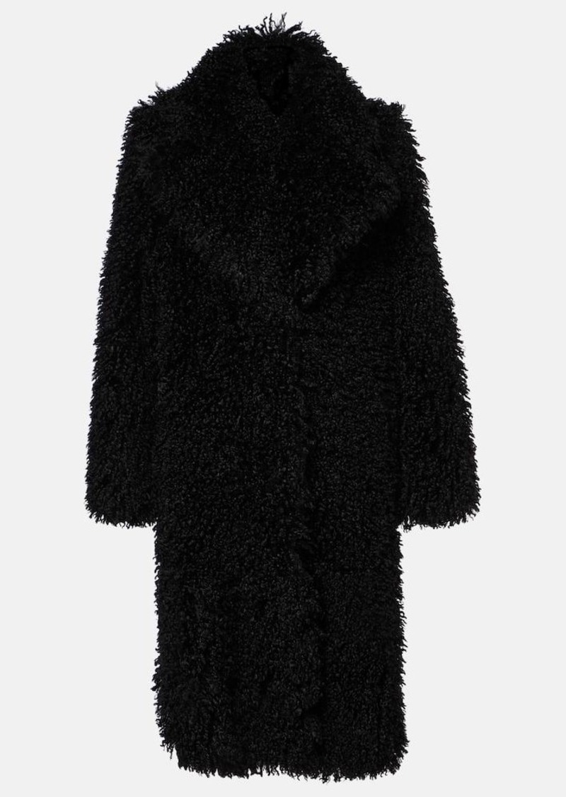 Nina Ricci Faux fur coat