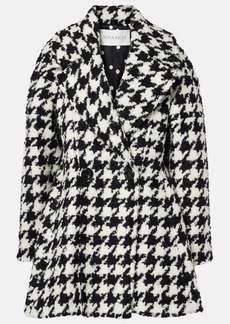 Nina Ricci Houndstooth double-breasted coat