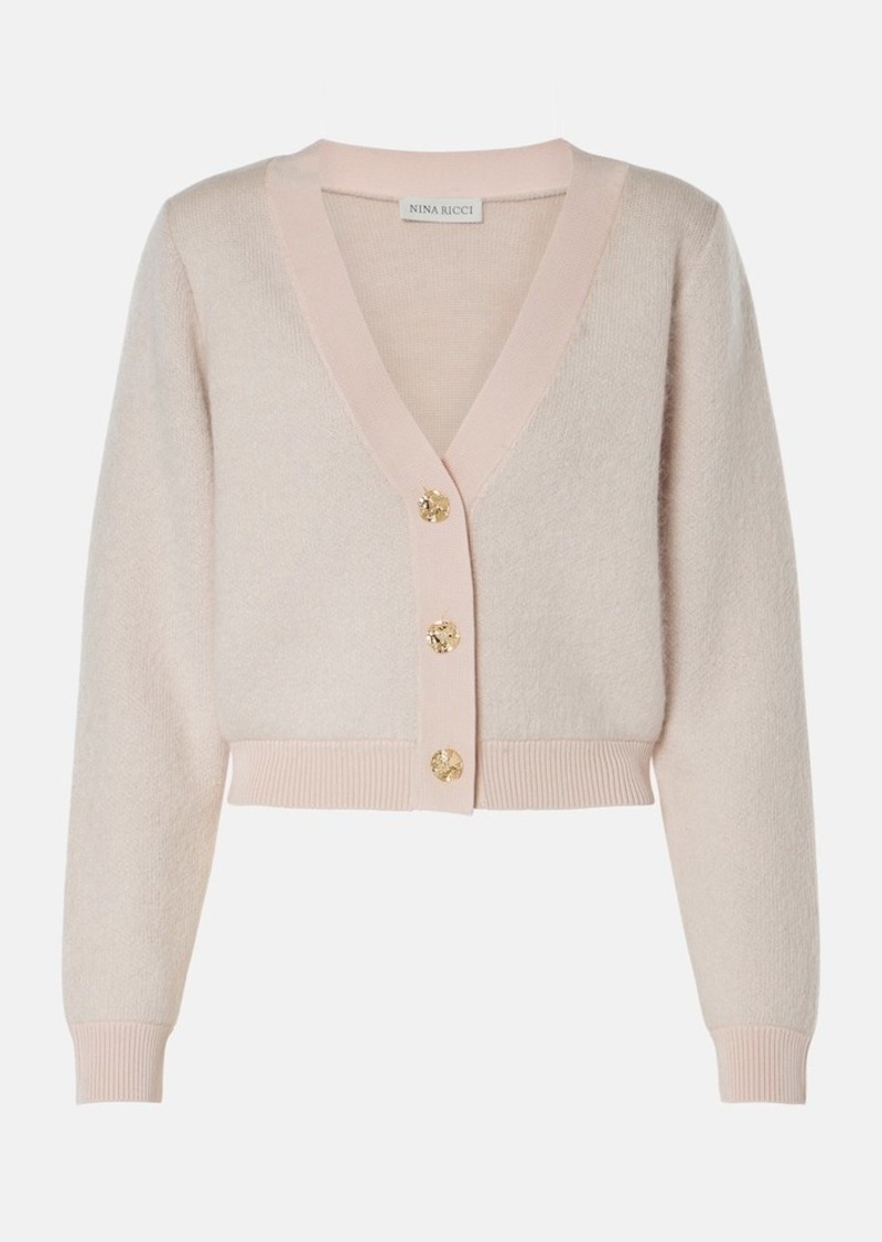 Nina Ricci Mohair-blend cardigan