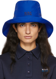 Nina Ricci SSENSE Exclusive Blue Tall Bucket Hat