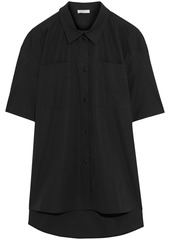 Nina Ricci Woman Cotton-poplin Shirt Black