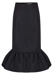 Nina Ricci peplum-hem high-waist skirt