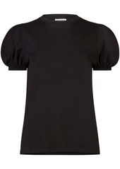Nina Ricci puff-sleeves cotton T-shirt