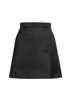 Nina Ricci Satin A-Line Miniskirt