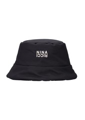 Nina Ricci Tech Logo Printed Padded Bucket Hat