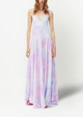 Nina Ricci tie-dye printed dress