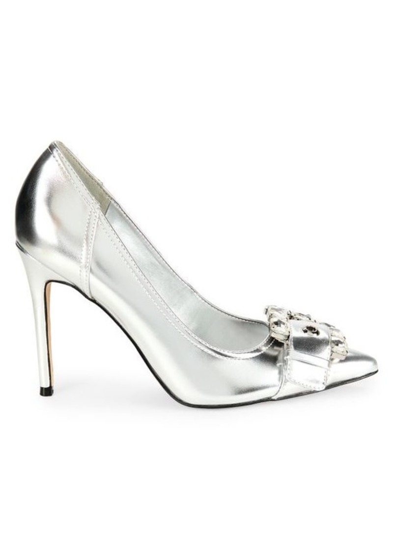 Nine West Embellished Point Toe Pumps