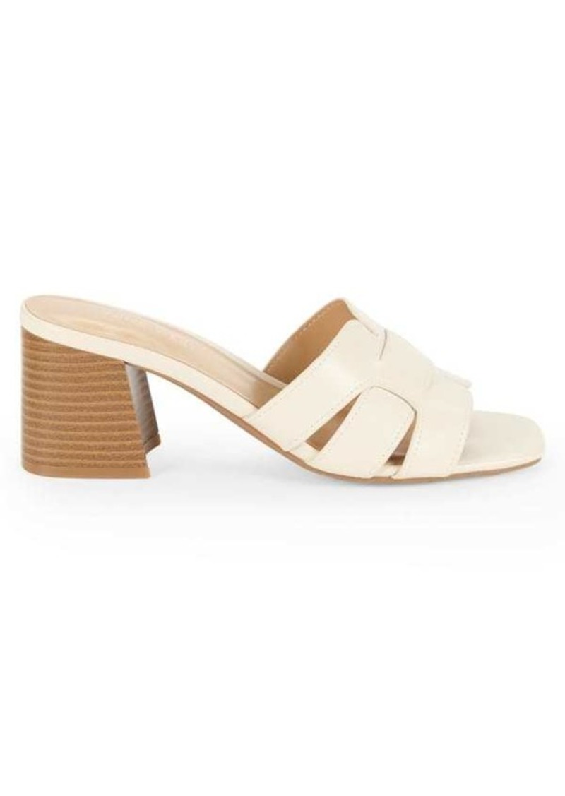 Nine West Glance Faux Leather Sandals