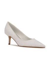 Nine West Arlene Pointed Toe Pump in Ivory Lace at Nordstrom