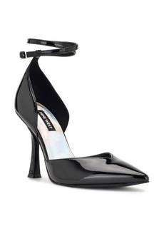 Nine West Frends Ankle Strap Pointed Toe Pump