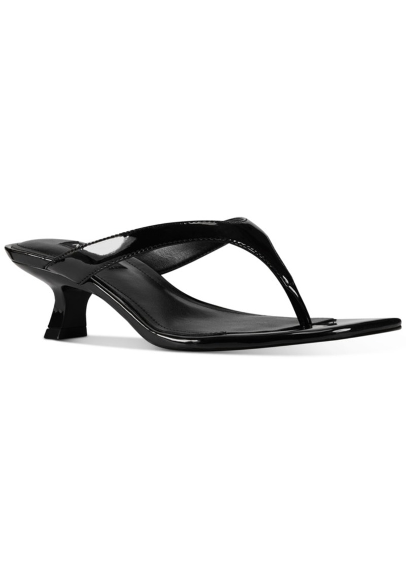 Nine West Manold Kitten-Heel Thong Sandals Women's Shoes