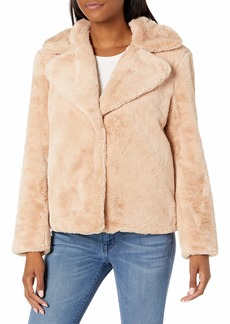 Nine West Outerwear Women's 26" Faux Fur Jacket  Extra Large
