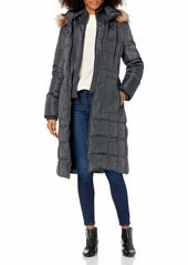 Nine West Outerwear Women's 41" Long Down Coat  Extra Large