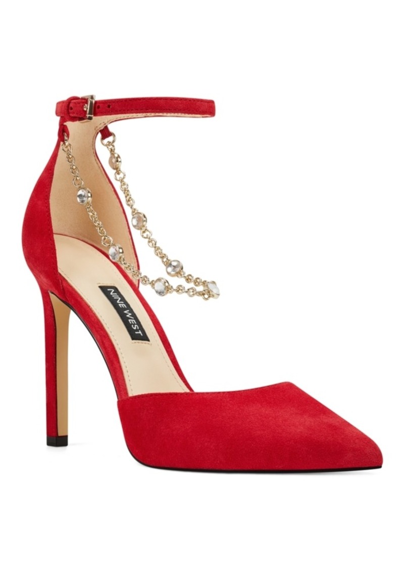Nine West Talula Two-Piece Chained Pumps Women's Shoes