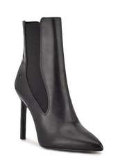 Nine West Topit Pointed Toe Bootie in Black at Nordstrom