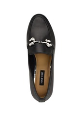 Nine West Women's Bennit Slip-On Round Toe Dress Loafers - Black