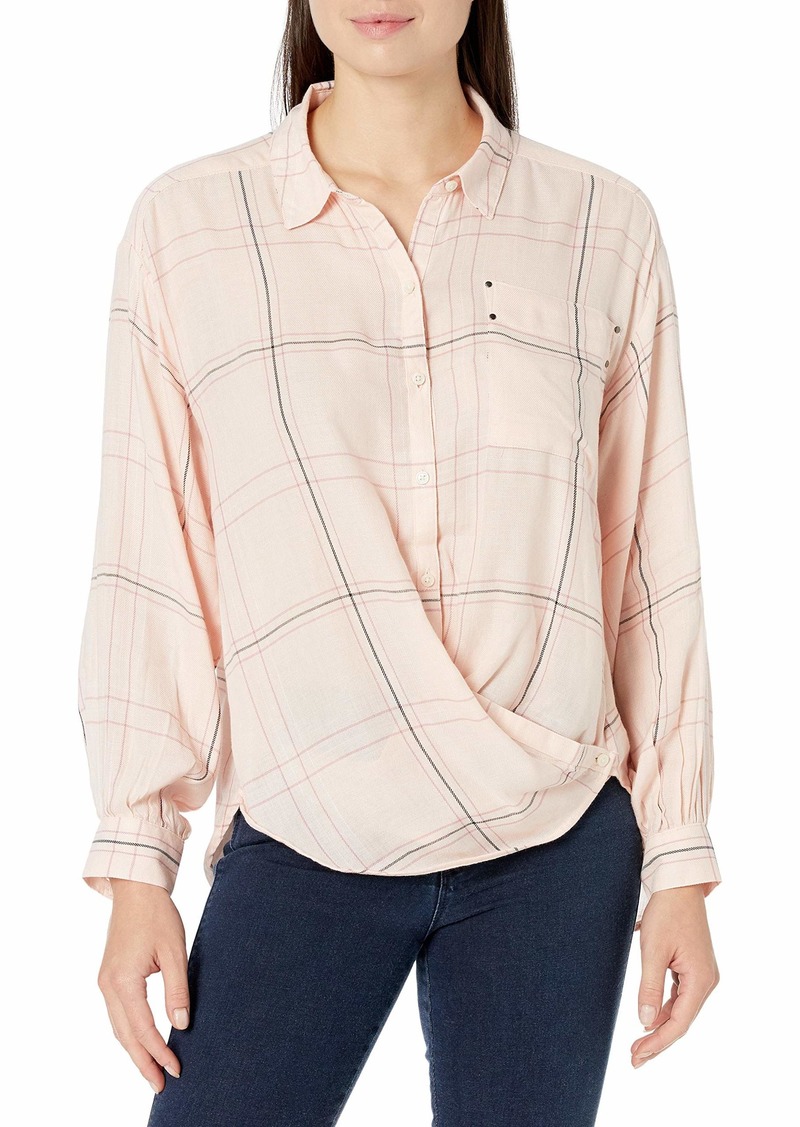 Nine West Women's Cleo New-Age Button Up Front Shirt