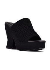 Nine West Women's Fefee Platform Slide Sandals Women's Shoes