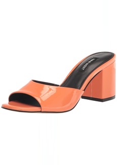 Nine West Women's Ferris Heeled Sandal PERFACT Orange 800