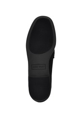 Nine West Women's Lilpa Almond Toe Slip-On Dress Flat Loafers - Black