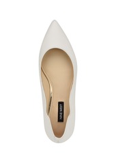 Nine West Women's Lovlady Pointy Toe Slip-on Dress Flats - White