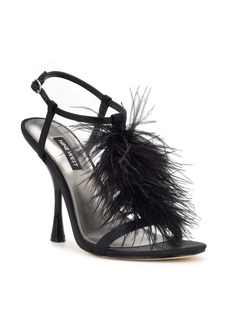 Nine West Women's Million Ankle Strap Heeled Dress Sandals - Black