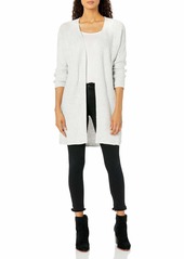 NINE WEST Women's Sherri Cabled Cardigan Duster Sweater