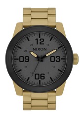 Nixon Men's Corporal Bracelet Watch, 48mm