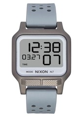 Nixon Heat Digital Rubber Strap Watch