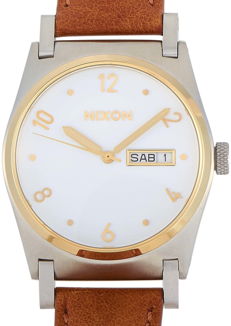 Nixon Jane Leather and Stainless Steel Leather 36 mm Watch A955 2706