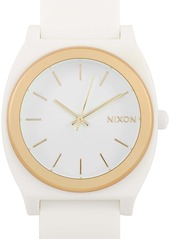 Nixon Medium Time Teller P White / Gold Ano 31mm Watch A119-1297