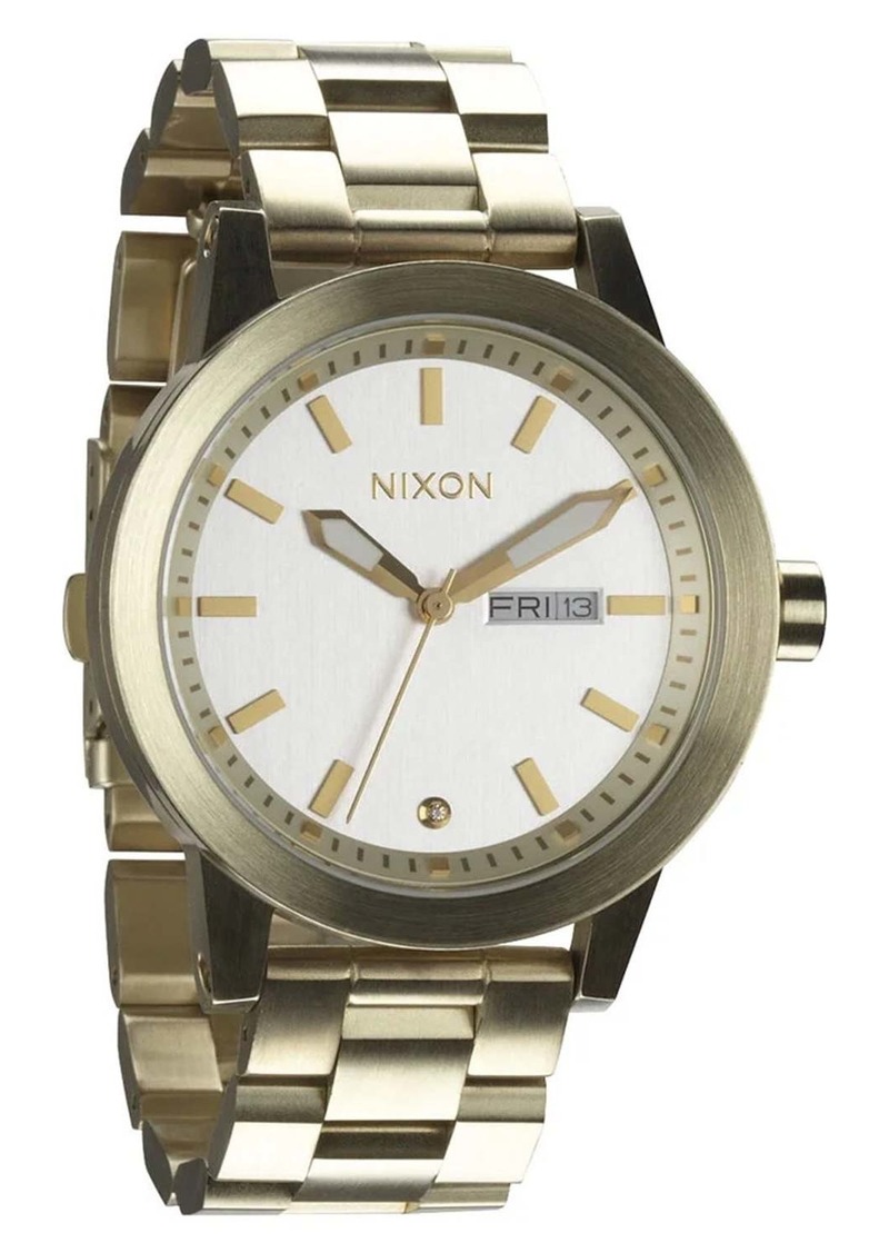 Nixon Men's The Spur White Dial Watch