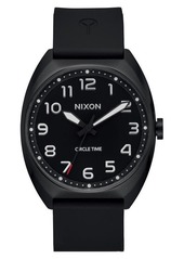 Nixon Mullet Silicone Strap Watch
