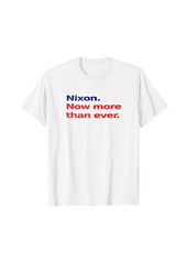 NIXON. NOW MORE THAN EVER. distressed design T-Shirt