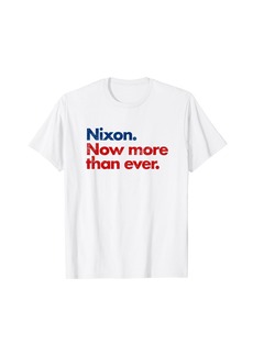 Nixon "Now More Than Ever" Vintage Style Distressed T-Shirt