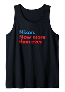 Nixon "Now More Than Ever" Vintage Style Distressed Tank Top