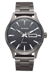 Nixon Sentry Solar Bracelet Watch