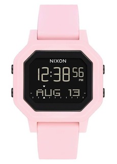 Nixon Siren Digital Recycled Plastic Strap Watch