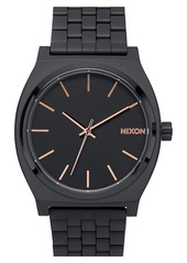 Nixon 'The Time Teller' Bracelet Watch, 37mm