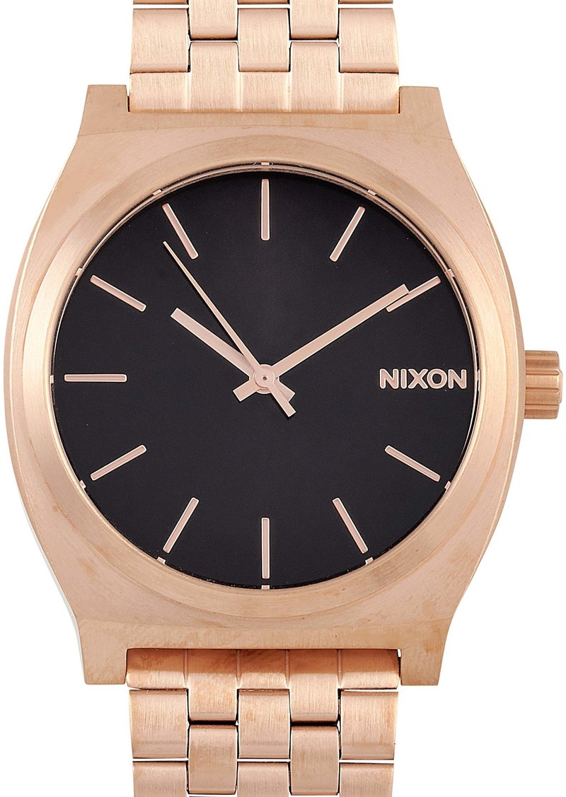 Nixon Time Teller All Rose Gold Stainless Steel Watch A045 2598