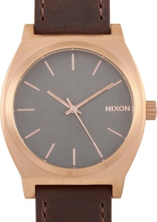 Nixon Time Teller Rose Gold-Toned Stainless Steel Watch A045 2001