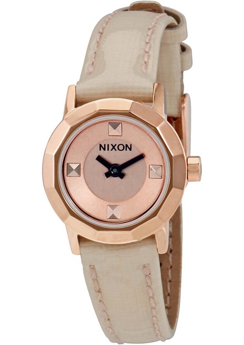 Nixon Women's Mini B Rose gold Dial Watch