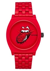 Nixon x Rolling Stones The Time Teller Bracelet Watch