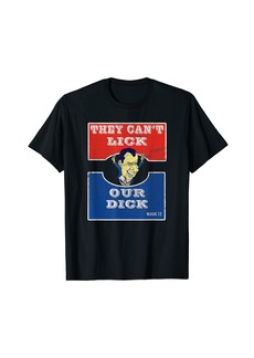 Nixon They Can't Lick Our Dick Republican Campaign Slogan T-Shirt