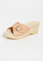 No.6 Abuela Mid Wedge Clogs