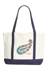 Noah Floral Paisley Embroidered Canvas Tote (Nordstrom Exclusive)