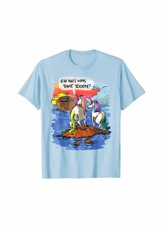 Noah Guy Unicorn Noahs Ark Design For Girls And Adults T-Shirt